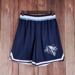 19Nine Hardwood History Large Villanova Wildcats 1984-1985 Retro Shorts Away USA